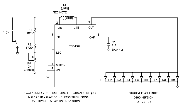 booster schematic diagram