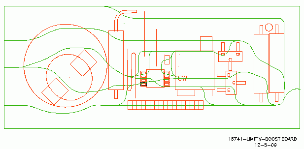 Battery holder layout